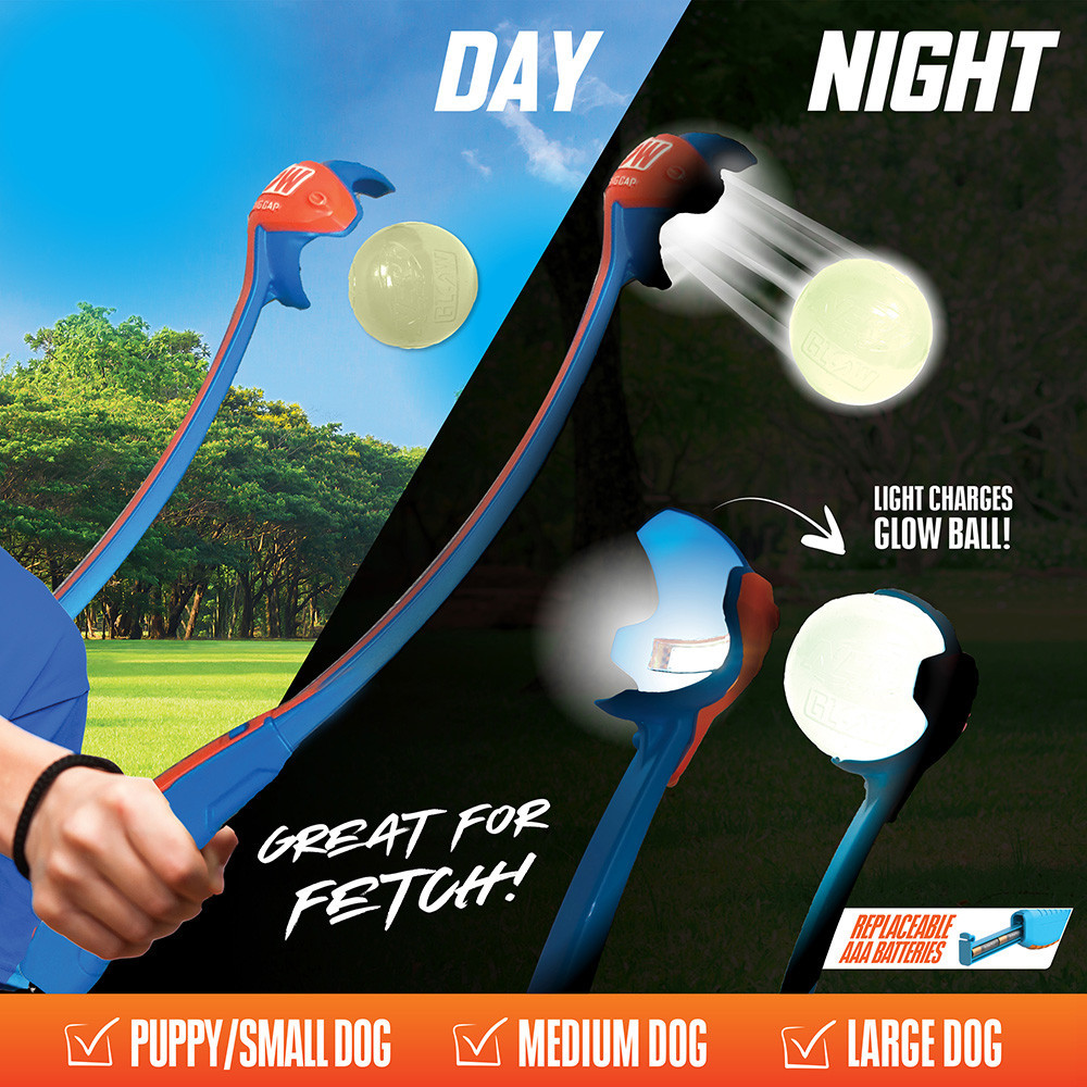 NERF DOG Hračka pro psy LED launcher Air Strike se svítící funkcí Try Me