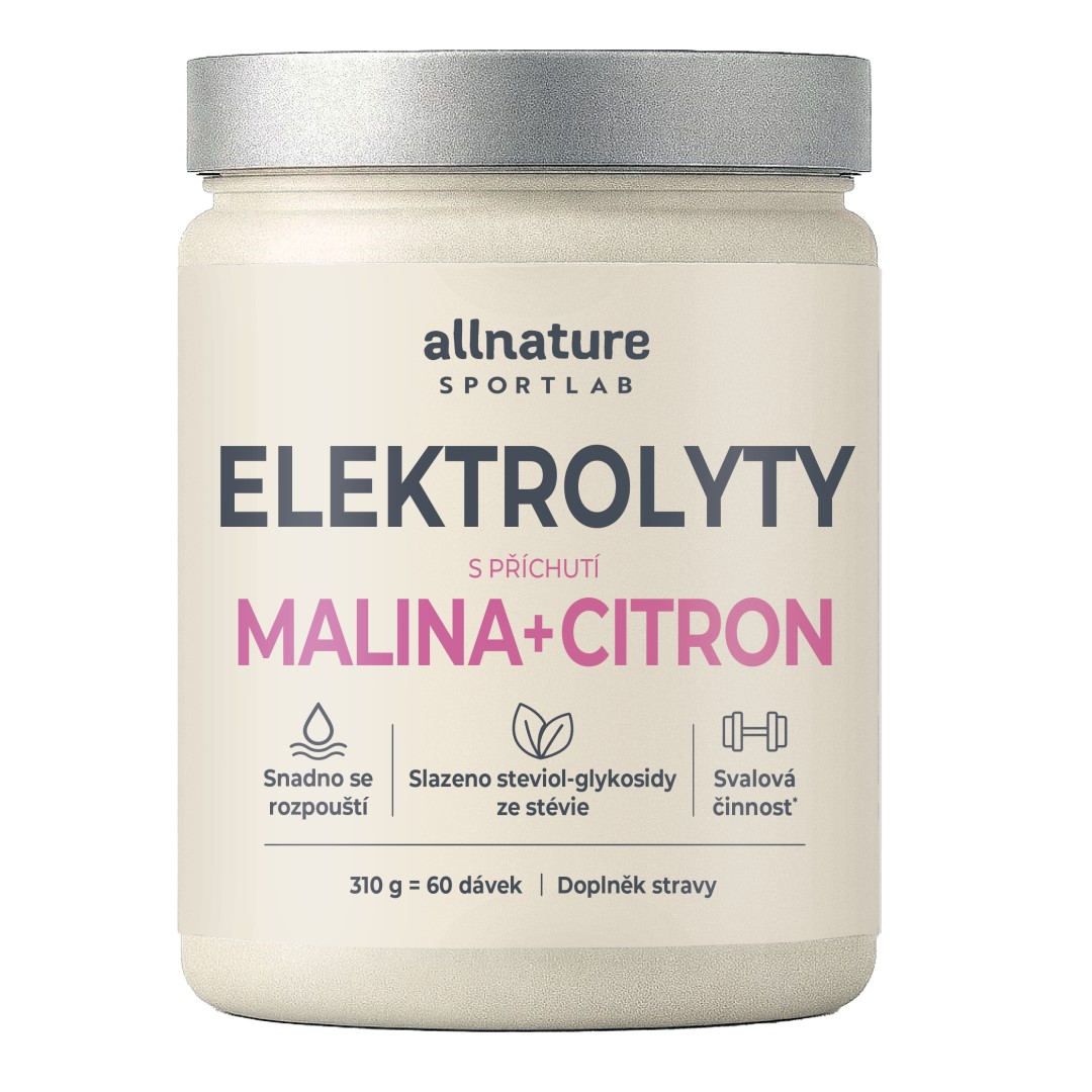 SPORTLAB Elektrolyty malina + citron 310 g