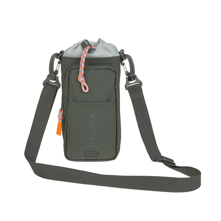 PALOPA Bottle Snack Bag Boudi - dark olive