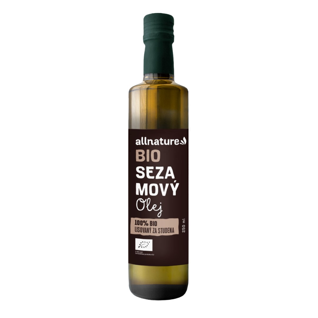 ALLNATURE Sezamový olej BIO - 250 ml