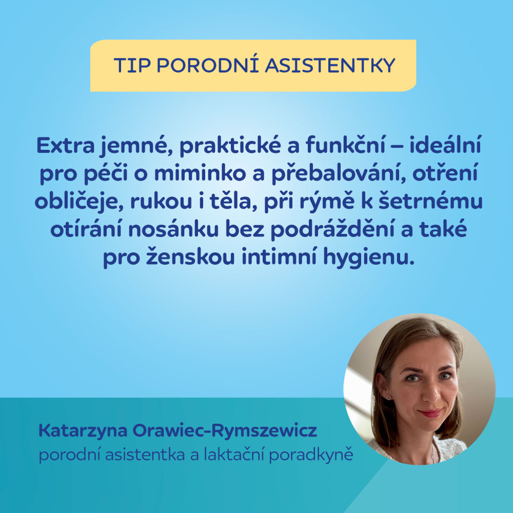 CANPOL BABIES Jednorázové bambusové ručníky 120 ks