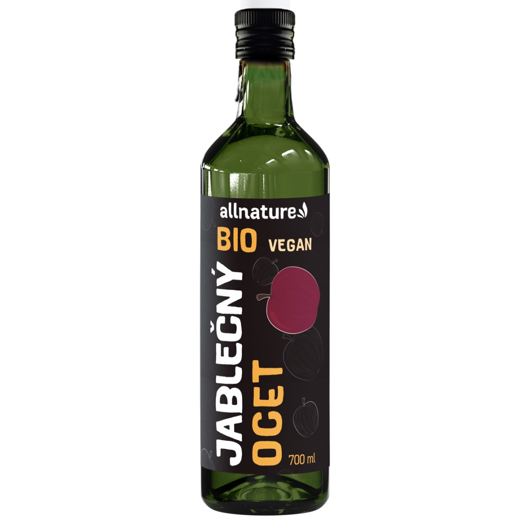 ALLNATURE Jablečný ocet BIO - 700 ml
