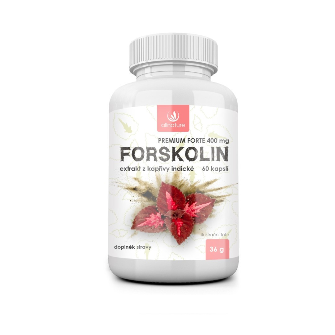 ALLNATURE Forskolin Premium forte 400 mg - 60 cps.