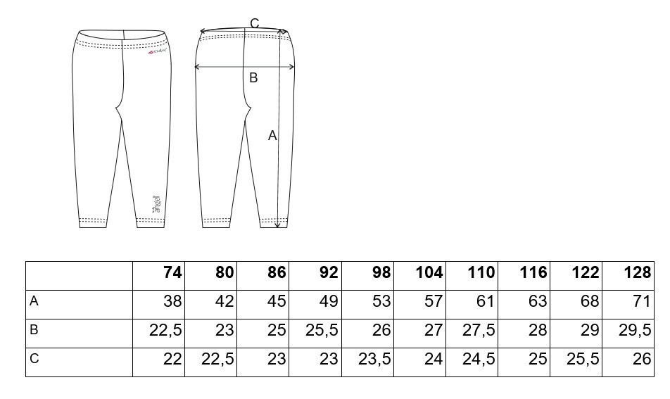 LITTLE ANGEL Legíny hřejivé
