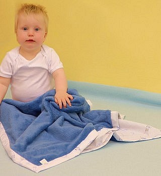 Dětská deka - modrá