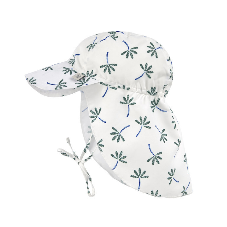 LÄSSIG Sun Protection Flap Hat palms nature