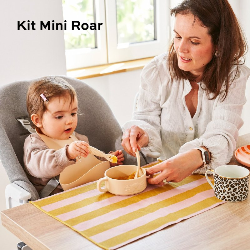 BABYMOOV Silikonová jídelní sada Baby First MEAL SET Mini