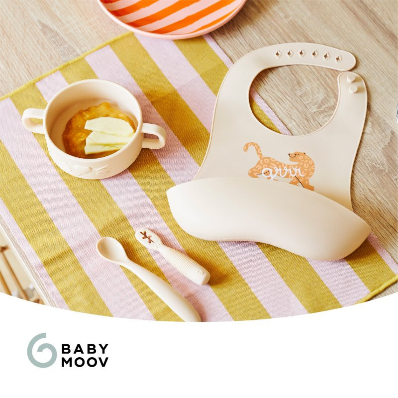 BABYMOOV Silikonová jídelní sada Baby First MEAL SET Mini