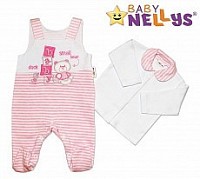 Dupačky a košilka Baby Nellys ® Baby Bear proužek