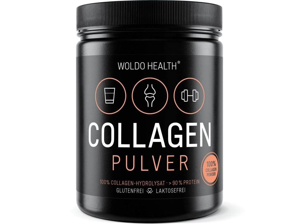WOLDOHEALTH 100% Hovězí kolagen 500 g - 500 g