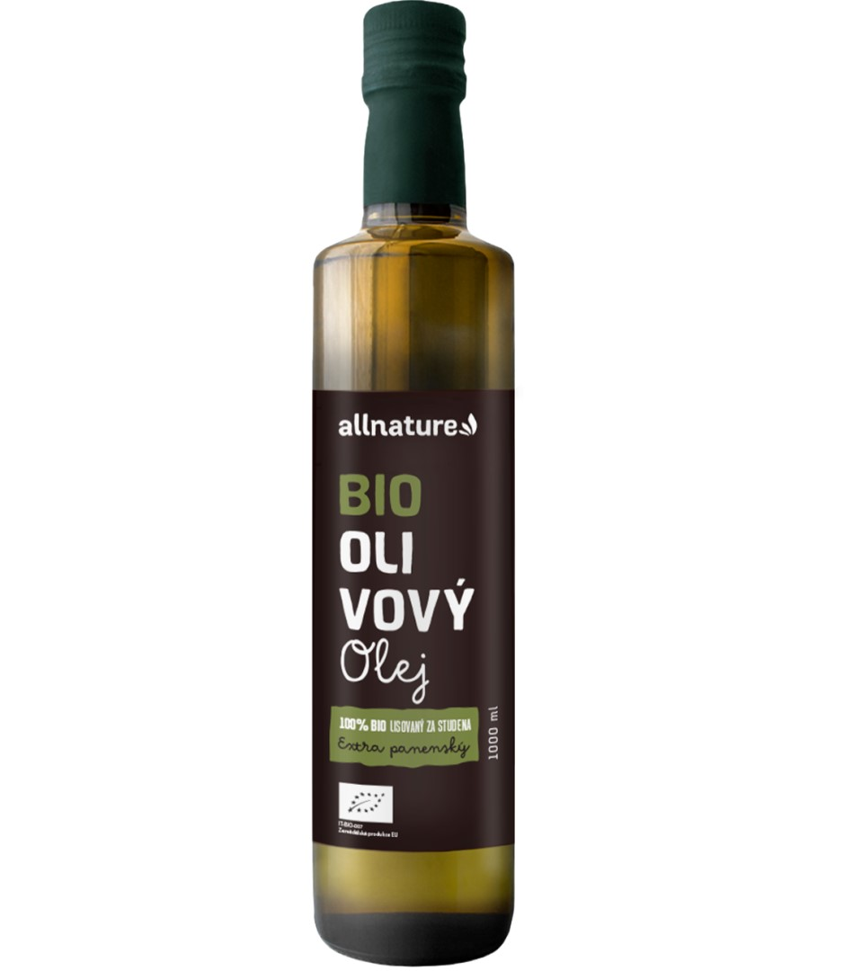 ALLNATURE BIO extra panenský Olivový olej - 1000 ml