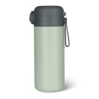 ZOPA Termoska na tekutiny s brčkem a silikonovým držákem 350 ml