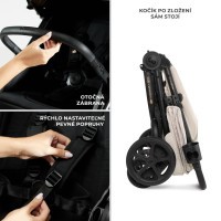 KINDERKRAFT Kočárek sportovní Mitzy Bizuu