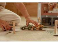 LITTLE DUTCH Závodní dráha s doplňky v kufříku