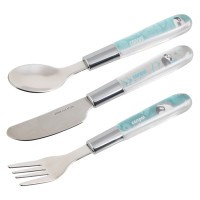 CANPOL BABIES Příbor kovový EXOTIC ANIMALS 3ks