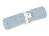 LITTLE DUTCH Plena zavinovací 120x120 cm s potiskem Pure