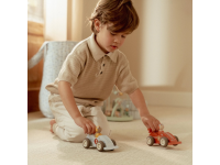 LITTLE DUTCH Závodní autíčka na setrvačník dřevěná