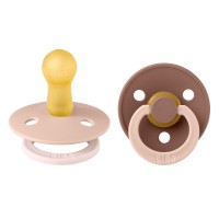 BIBS STUDIO Colour Fusion dudlíky z přírodního kaučuku 2ks –vel. 2