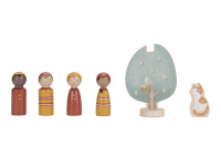 LITTLE DUTCH Hasičský náklaďák dřevěný