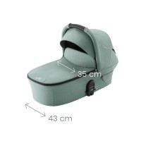 BRITAX RÖMER Set kočárek Smile 5Z + hluboká korba + autosedačka Baby-Safe PRO