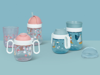 LITTLE DUTCH Hrnek s brčkem 300 ml 9m+