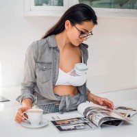 BABYONO Odsávačka mateřského mléka elektrická handsfree Shelly