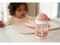 LITTLE DUTCH Hrnek s brčkem 300 ml 9m+