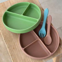 PETITE&MARS Příbor silikonový TAKE&MATCH 6m+