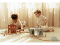 LITTLE DUTCH Hasičská stanice dřevěná