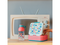 QUOKKA Plastová láhev Ice Kids s poutkem 430 ml