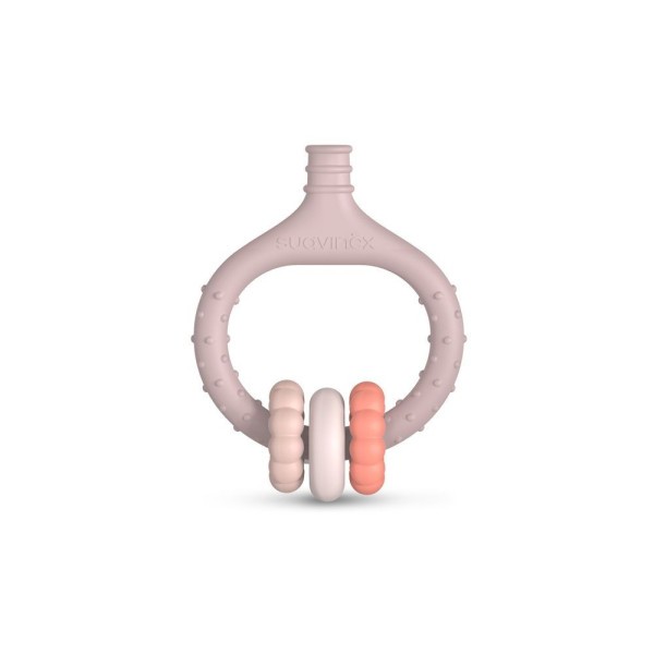 SUAVINEX KOUSÁTKO na masáž dásní - růžové