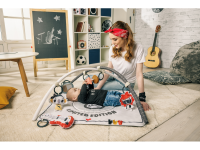 TINY LOVE Hrací deka s hrazdou čtvercová Gymini Tiny Rockers