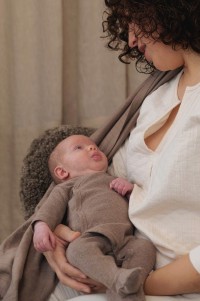 LODGER Overal novorozenecký Melange