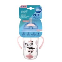 CANPOL BABIES Nevylévací hrneček se slámkou a závažím EXOTIC ANIMALS 270ml