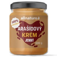 ALLNATURE Arašídový krém jemný