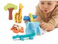 LUDI Puzzle pěnové 3D Zvířátka