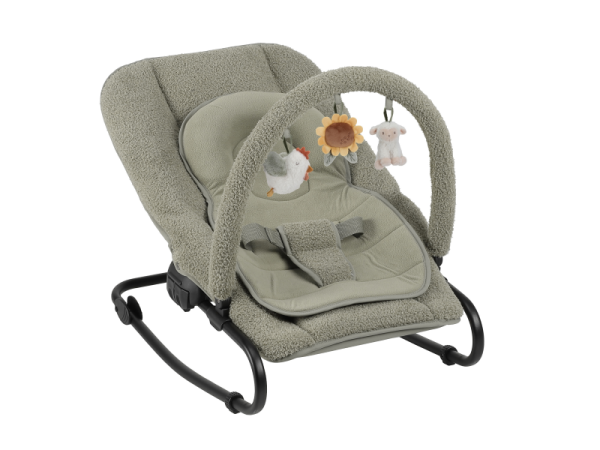 LITTLE DUTCH Houpací lehátko - Olive