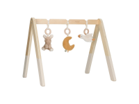 LITTLE DUTCH Dřevěná hrazdička Newborn Naturals