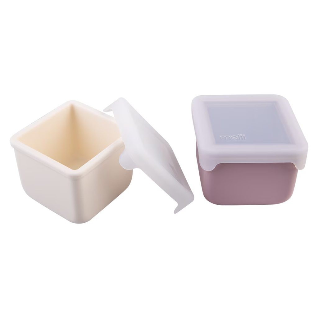 MELII Silikonové krabičky na svačinu 237 ml, 2ks