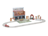 LITTLE DUTCH Závodní dráha s doplňky v kufříku