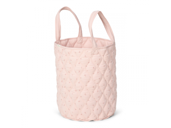 LITTLE DUTCH Košík textilní oboustranný extra velký Pure - Blossom
