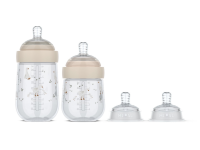 LITTLE DUTCH Kojenecké láhve 165 ml + 240 ml + 2 savičky