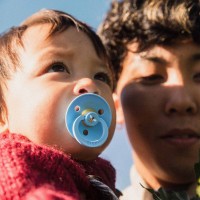 BIBS STUDIO Colour Bumblebee dudlíky kaučuk 2ks – vel. 2