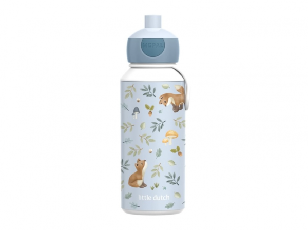 LITTLE DUTCH Láhev na pití 400 ml - Forest Friends