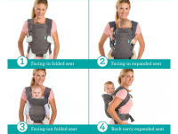 INFANTINO Nosítko Flip 4v1 Convertible