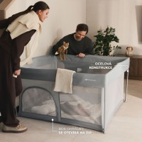 KINDERKRAFT Ohrádka pro děti skládací Ziki 100x100 cm