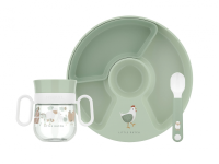 LITTLE DUTCH Dětská jídelní sada 3-dílná