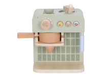 LITTLE DUTCH Kávovar na kapsle dřevěný