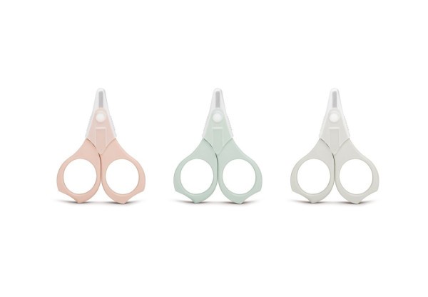 SUAVINEX Nůžky kojenecké - HYGGE - ŠEDÉ