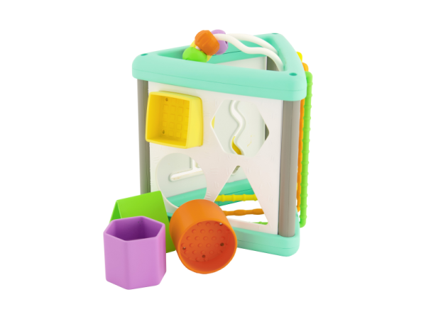 INFANTINO Trojhran s aktivitami a vkládacími tvary - Trojhran s aktivitami 